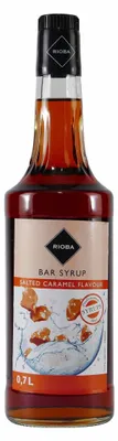 Zdjęcie produktu dla Syrop barmański słony karmel 700ml - Rioba