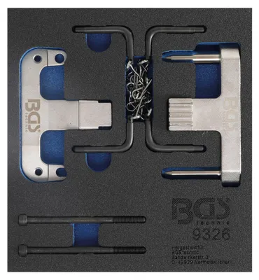 Produktbild von BGS technic Tool Tray 1/6: Engine Timing Tool Set, 838 mm, 838 g