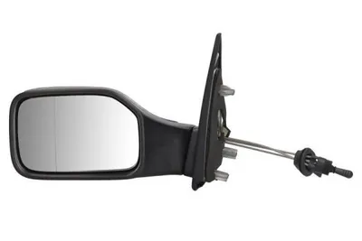 Produktbild von BLIC 5402-04-1153281P Außenspiegel Seitenspiegel Links passend für PEUGEOT 106 I (1A, 1C) Asphärisch Grundiert Manuell
