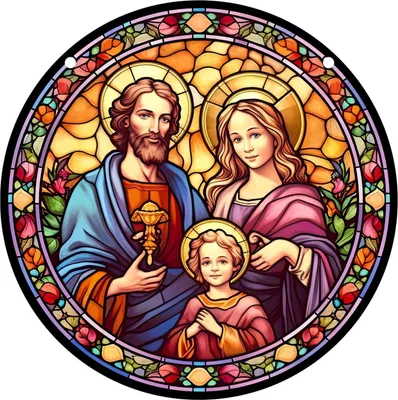 Produktbild von Sonnenfänger - Heilige Familie Typ2/L für Ihr Zuhause KP32291