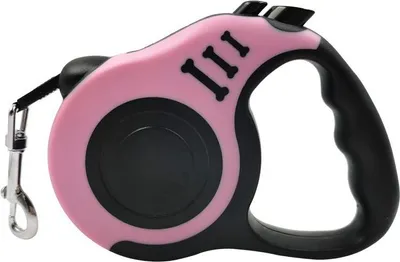 Produktbild von Selbstaufrollende Hundeleine Bone for Dog 3m Pink