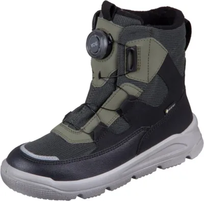 A single winter boot is shown against a white background.