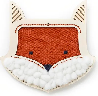 Produktbild von Sozo Webset Fuchs - Kreatives Bastelset für Kinder ab 6 Jahren