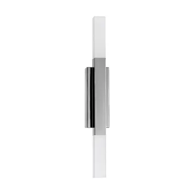 Immagine prodotto di Applique Moderna Alcudia Alluminio Cromo 2 Luci Led 5,5W
