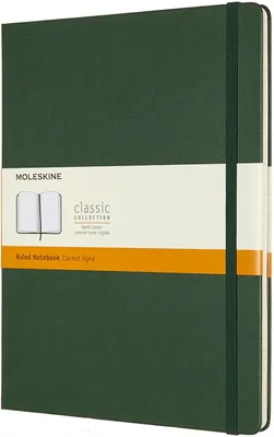 Produktbild von Moleskine Notizbuch XL, Liniert, Myrtengrün