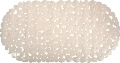 Produktbild von MSV Duschmatte Duscheinlage Badewannenmatte Anti Rutschmatte Einlage Dusche 35x68 cm Kieselstein Beige