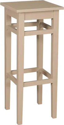 Produktbild von Casa Padrino Landhaus Stil Bar Hocker Massivholz - Shabby Chic Landhaus Stil Barhocker Bar Stuhl