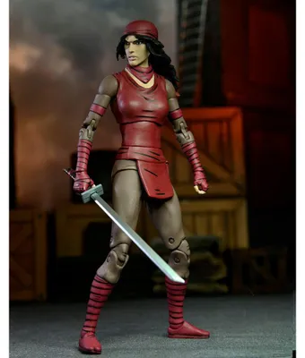 Imagen del producto de NECA, Figura de acción "The Last Ronin" de las Tortugas Ninja, Karai, versión Ultimate, 18 cm