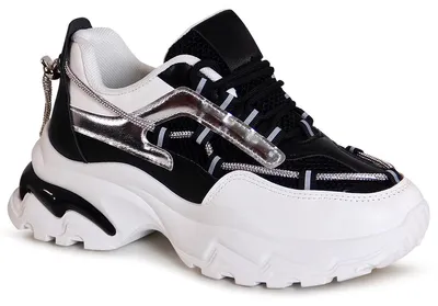 Produktbild von topschuhe24 3073 Damen Plateau Sneaker Keilabsatz Turnschuhe , Farbe:Schwarz, Größe:37 EU