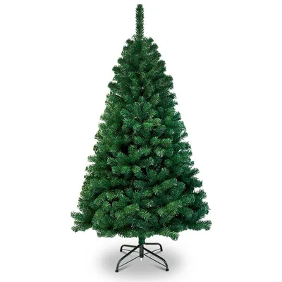 Zdjęcie produktu dla Sztuczna choinka Jopassy 210 cm (Ø ok. 115 cm) z 900 końcówkami i systemem szybkiego składania, trudnopalna, z metalowym stojakiem, zielona