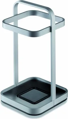 Produktbild von Regenschirmständer aus Aluminium Schirmständer mit Wasserauffangschale Ständer