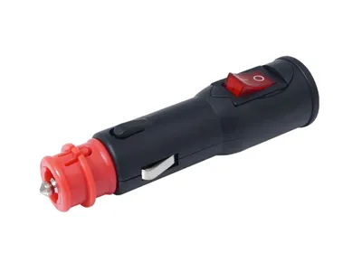 Obrázek produktu pro EURO/DIN zástrčka s vypínačem a pojistkou pro 12/24V zásuvku max. 15A