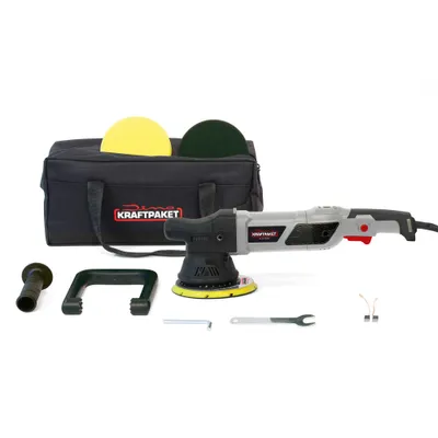 Produktbild von Dino Kraftpaket Exzenter Poliermaschine Auto Poliermaschine Set 15mm Hub 950W