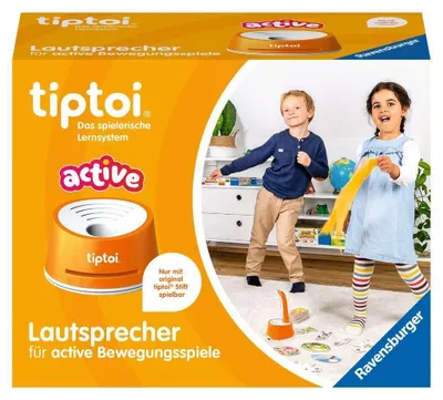 Immagine prodotto di Ravensburger tiptoi ACTIVE Lautsprecher, für ACTIVE Bewegungsspiele, für tiptoi Stift, 00093