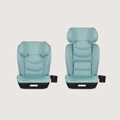 Produktbild von Kindersitz Neal i-Size 100-150 cm, bis 12 Jahren, Verstellbare Kopfstütze, Zusätzliches Seitenschutzsystem, Neigungsverstellung der Rückenlehne Grün