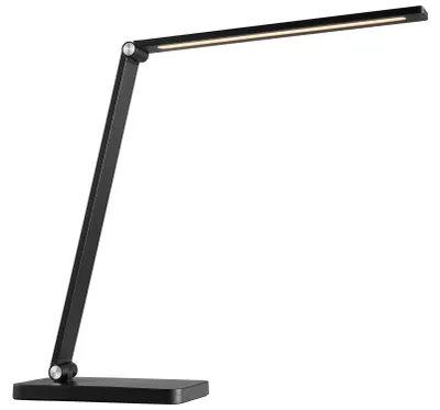 Obrázok produktu pre Brilliant G60210/06 Lomina stolná lampa z plastu a kovu, čierna, s integrovaným LED osvetlením