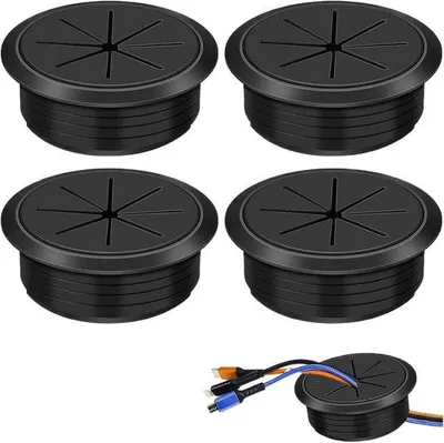 Produktbild von Kunststoff Kabeldurchführung 60mm 4-teilig Büro