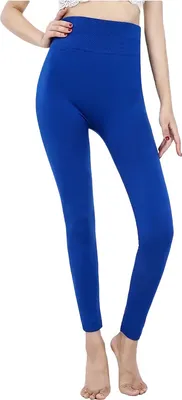 Produktbild von CL-24942 Strumpfhosen-Leggings in Blau für Damen KP24942