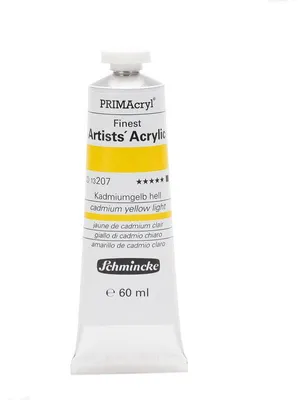 Produktbild von Schmincke PRIMAcryl Professional Acrylfarbe 60 ml - 206 Bismutgelb