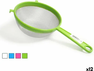 Obrázek produktu pro BigBuy plastový cedník Ø 16 cm (12 kusů)