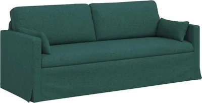 Produktbild von vidaXL Sofa Dunkelgrün 198 x 78 x 80 cm Stoff