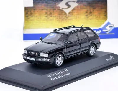 Image de Audi Avant RS2 noir - SOLIDO 1:43
