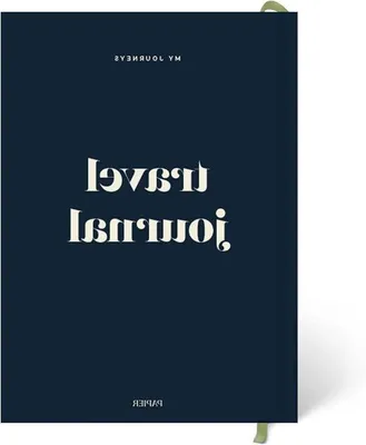 Produktbild von Reisejournal A5 Hartcover Navy Blau
