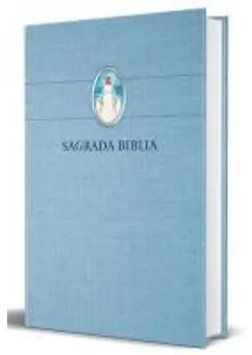 Produktbild von Biblia Católica En Español Con Virgen Milagrosa En Cubierta / Katholische Bibel in Spanisch Hardcover, Blau
