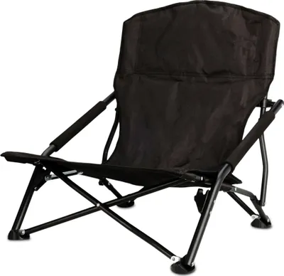Immagine prodotto di 2.02 Sedia da spiaggia pieghevole con borsa per il trasporto - circa 58 x 59 cm - Colore: nero