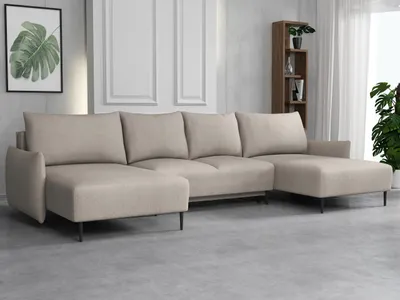 Obrázok produktu pre Rozkladacia rohová sedačka do U SULMA - svetlá šedá 1