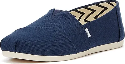 Image de TOMS Alpargata Coton Canvas Womens Navy Espadrilles