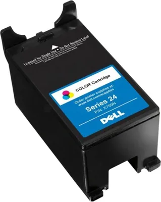 Produktbild von Original Dell 592-11345 / X769N Tintenpatrone farbe, 500 Seiten, 10,64 Cent pro Seite - ersetzt Dell 59211345 / X769N Druckerpatrone
