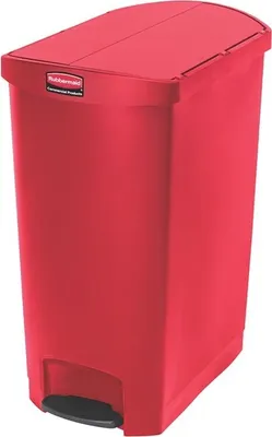 Produktbild von Rubbermaid 1883571, 90 l, Rechteckig, Kunststoff, Harz, Rot, Terrasse, Kunststoff