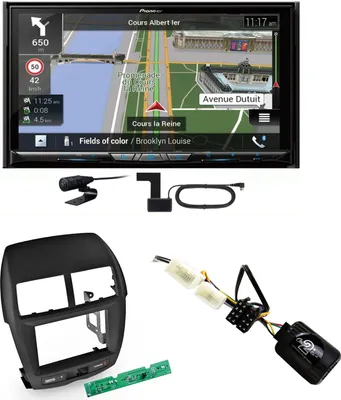 Produktbild von Pioneer AVIC-Z930DAB USB Navigation MP3 Einbauset für Mitsubishi ASX bis 2014