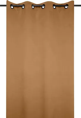 Immagine prodotto di STOF | Tenda - 135x250 cm - Colore cammello - Oscurante - Glamour - Tessuto di alta qualità