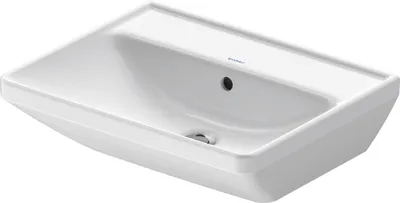 Immagine prodotto di Duravit D-Neo lavabo, 550x440mm, sans trou pour robinet, avec trop-plein, blanc brillant, 2366550060, 2366550060