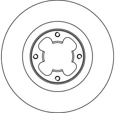 Produktbild von TRW Bremsscheiben (2 Stück) Vorderachse DF4016