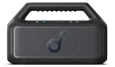 Produktbild von Soundcore Boom 2 SE, 2.0 Kanäle, 30 W, Kabellos, Tragbarer Stereo-Lautsprecher, Schwarz, Tasten