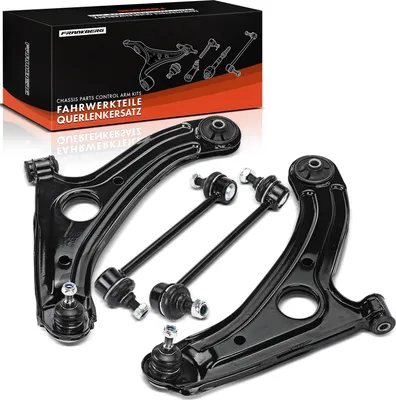 Image de Frankberg 1x Jeu de Bras de Suspension (Essieu Avant) pour Hyundai Getz TB 1.1L, 1.3L, 1.4L, 1.5L, 1.6L 2002-2010