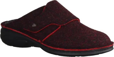 Produktbild von Finn Comfort Goms Damen, Hausschuhe, Doublefilz, Barolo (Rot) Wechselfußbett - Marken Finn Comfort, Rot