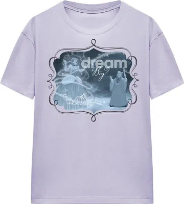 Image de Cinderella - T-shirt Femme "Dream Big" TV25209 (XL, XL) (Lavande/Lavender)