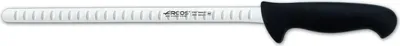 Immagine prodotto di Coltello da salmone Arcos color - Prof 293325 in acciaio inox nitrum e polipropilene nero ergonomico mango con lama da 30 cm, custodia da esposizione