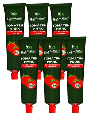 Image de biozentrale Concentré de tomates doublement concentré 200ml paquet de 6