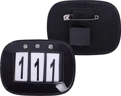 Immagine prodotto di QHP Porta numero nero, QHP17_Gr.:0
