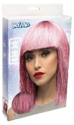 Image de Perruque rose folle pour femmes