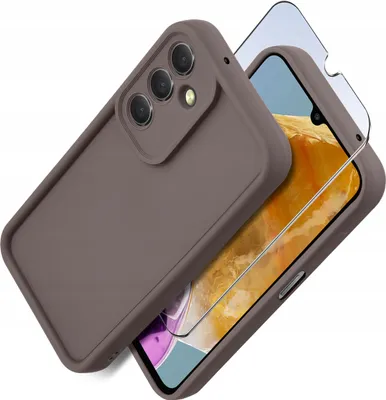 Zdjęcie produktu dla Etui do Samsung M15 5G silikonowe MATOWE + Szkło ochronne na ekran 9H