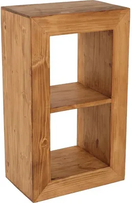 Produktbild von MiaMöbel Regal Mexico Möbel 55x94x35 cm Landhausstil Massivholz Pinie Honig
