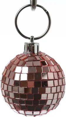 Spiegelkugel 5cm - kupfer - Diskokugel Echtglas - 7x5mm Spiegel - DEKO Serie