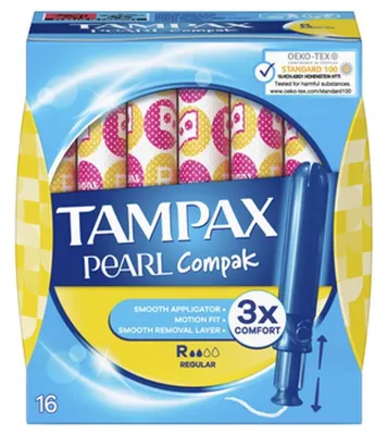 Obrázok produktu pre Tampax Tampony z aplikatorem Regular 16 sztuk