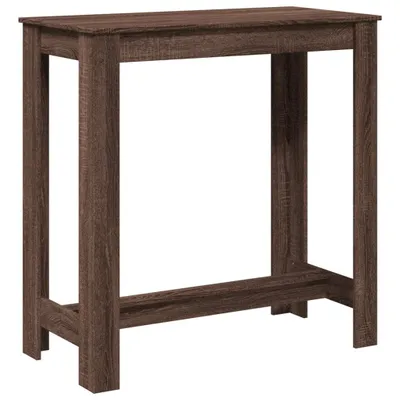 Produktbild von "2026 MODERNE"Esstisch/Bartisch - CLORIS - Küchentisch elegantes Design - Braun Eichen-Optik 102x50x103,5cm Holzwerkstoff - Esstische NeuMöbel190483